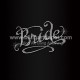 Bride Rhinestone Iron On Transfer